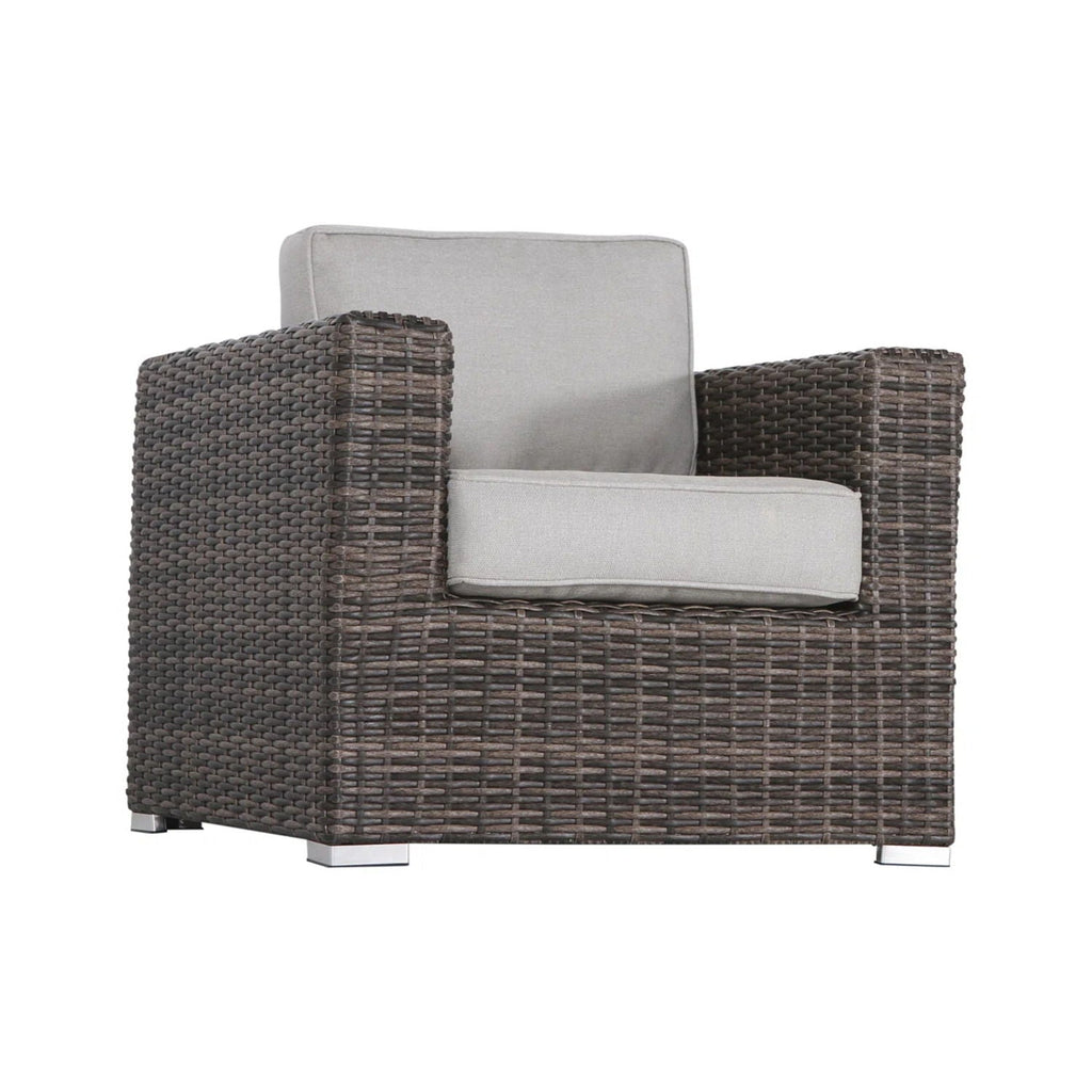 Espresso Wicker Patio Bistro Set