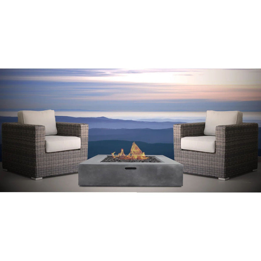 Wicker Patio Conversation Set