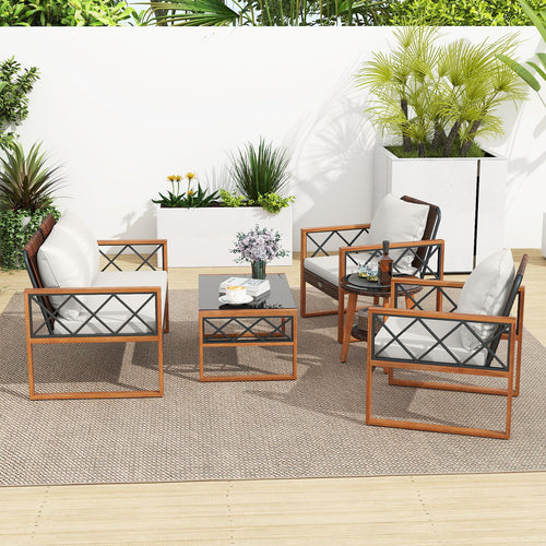 Acacia Wood Patio Set