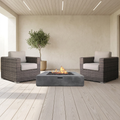 Wicker Patio Conversation Set